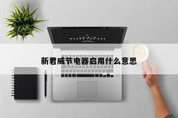 新君威节电器启用什么意思