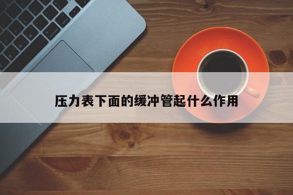 压力表下面的缓冲管起什么作用