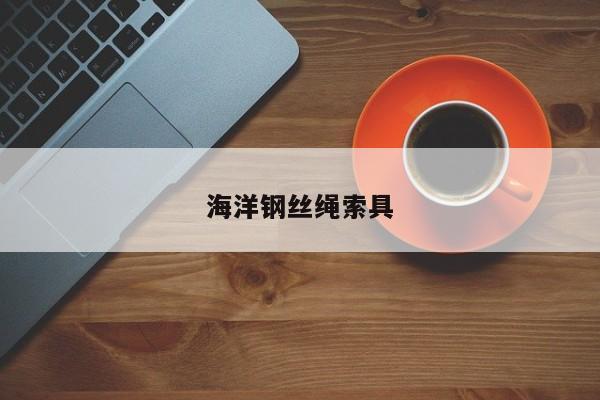 海洋钢丝绳索具