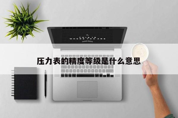 压力表的精度等级是什么意思